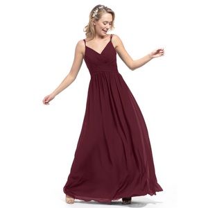 Azazie Blake Cabernet Bridesmaids Dress *NWT*